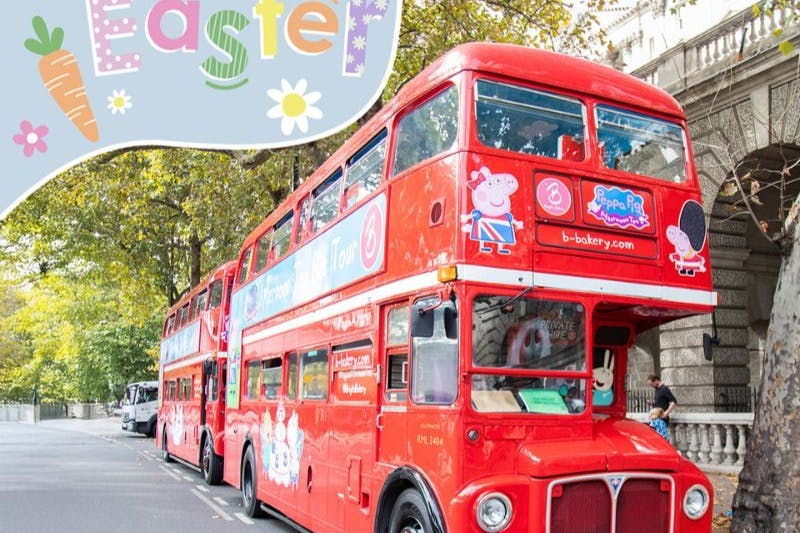 London: Peppa Pig Afternoon Tea Sightseeing Bus Tour - Photo 1 of 8